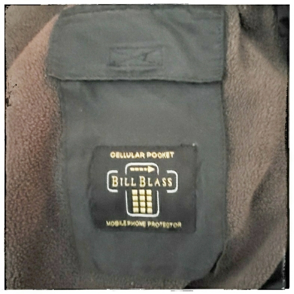 Bill Blass mens zip up jacket size M - Picture 4 of 5